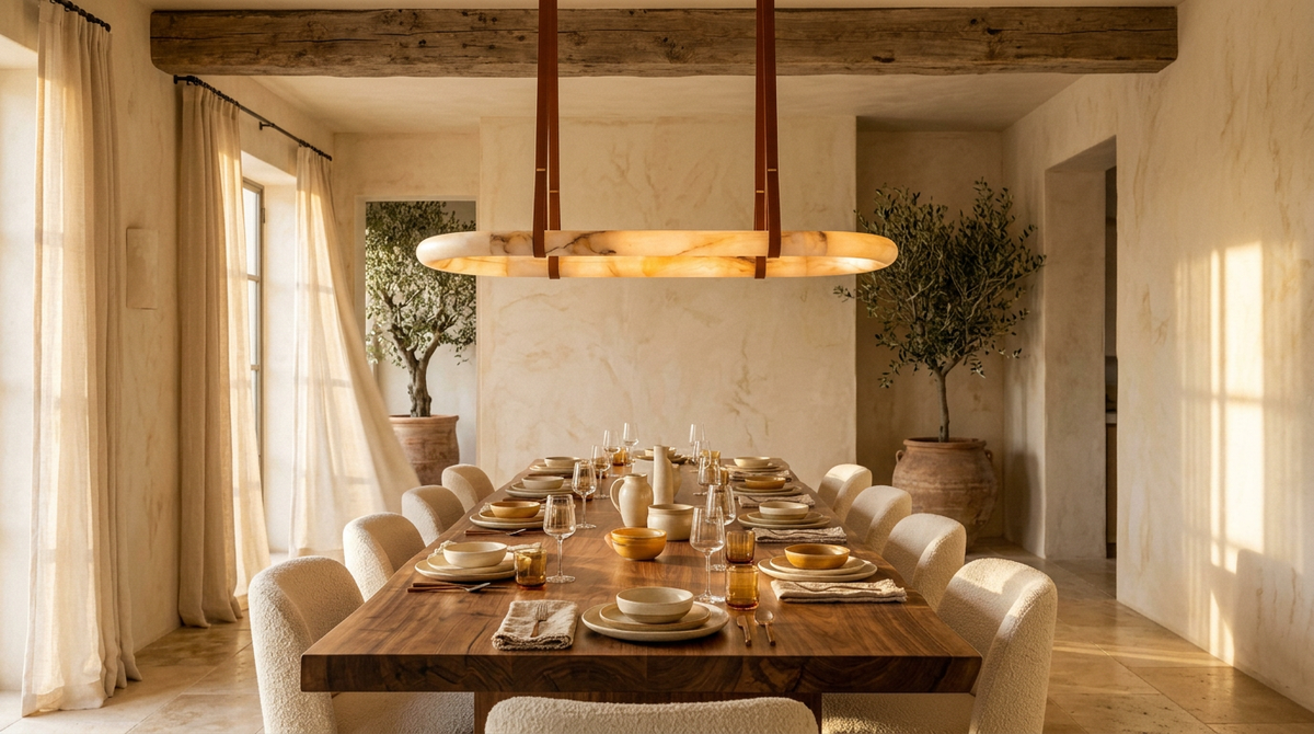 CORDA au-dessus d'une grande table
